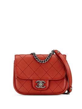 CHANEL Pre-Owned 2014-2015 Paris Dallas Goatskin Wild Stitch Flap Umhängetasche - Rot von CHANEL Pre-Owned