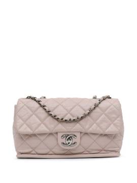 CHANEL Pre-Owned 2014-2015 gesteppte Single Flap Schultertasche - Braun von CHANEL Pre-Owned