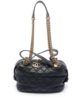 CHANEL Pre-Owned 2014-2015 Schultertasche mit CC - Schwarz von CHANEL Pre-Owned