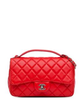 CHANEL Pre-Owned 2014-2015 mittelgroße Easy Carry Flap Satchel-Tasche - Rot von CHANEL Pre-Owned