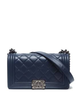 CHANEL Pre-Owned 2014 Boy Schultertasche - Blau von CHANEL Pre-Owned