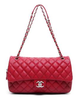 CHANEL Pre-Owned 2014 pre-owned Schultertasche mit CC-Verschluss - Rot von CHANEL Pre-Owned