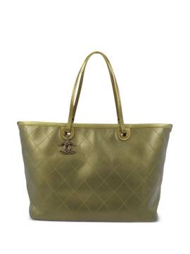 CHANEL Pre-Owned 2014 Handtasche mit Ziernähten - Gold von CHANEL Pre-Owned