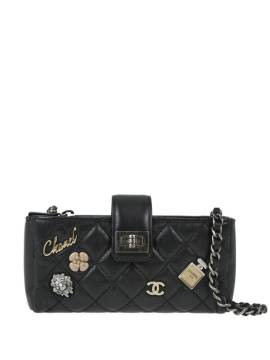 CHANEL Pre-Owned 2014 mini Lucky Charms 2.55 Schultertasche - Schwarz von CHANEL Pre-Owned