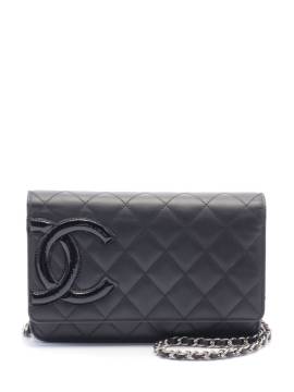 CHANEL Pre-Owned 2015-2016 Cambon Line Schultertasche - Schwarz von CHANEL Pre-Owned