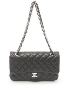 CHANEL Pre-Owned 2015-2016 Schultertasche mit Double Flap - Schwarz von CHANEL Pre-Owned