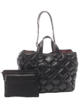 CHANEL Pre-Owned 2016-2017 Chesterfield Handtasche - Schwarz von CHANEL Pre-Owned