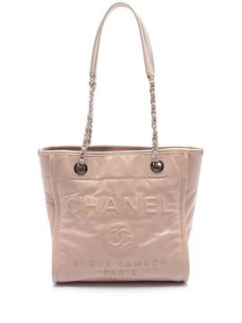 CHANEL Pre-Owned 2016-2017 pre-owned Deauville Handtasche - Rosa von CHANEL Pre-Owned