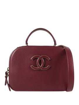 CHANEL Pre-Owned 2017-2018 Coco Curve Kosmetiktasche - Rot von CHANEL Pre-Owned