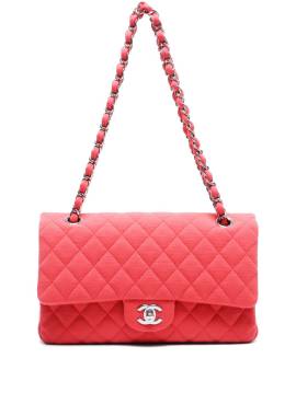 CHANEL Pre-Owned 2017/18 Jumbo Schultertasche mit Double Flap - Rosa von CHANEL Pre-Owned