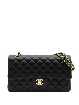 CHANEL Pre-Owned 2017/18 Jumbo Schultertasche mit Double Flap - Schwarz von CHANEL Pre-Owned