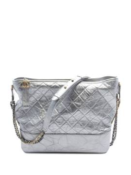 CHANEL Pre-Owned 2017-2018 große Gabrielle Umhängetasche - Silber von CHANEL Pre-Owned