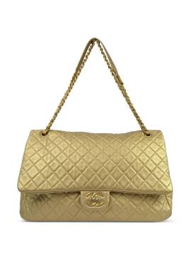 CHANEL Pre-Owned 2017 XXL Classic Flap Schultertasche - Gold von CHANEL Pre-Owned