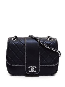 CHANEL Pre-Owned 2018-2019 Elementary Chich Schultertasche - Schwarz von CHANEL Pre-Owned