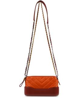 CHANEL Pre-Owned 2018 Gabrielle Portemonnaie mit V-Steppung - Orange von CHANEL Pre-Owned