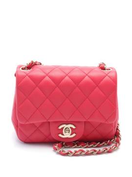 CHANEL Pre-Owned 2018 Mini-Tasche mit Rautensteppung - Rosa von CHANEL Pre-Owned