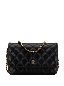 CHANEL Pre-Owned 2019 CC Portemonnaie mit Kette - Schwarz von CHANEL Pre-Owned