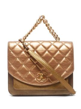 CHANEL Pre-Owned 2019 Schultertasche mit CC - Gold von CHANEL Pre-Owned