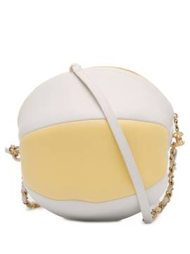 CHANEL Pre-Owned 2019 Coco Beach Ball Schultertasche aus Kalbsleder - Weiß von CHANEL Pre-Owned