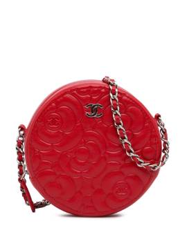 CHANEL Pre-Owned 2019 Camellia Round Umhängetasche - Rot von CHANEL Pre-Owned