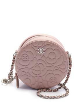 CHANEL Pre-Owned 2019 Schultertasche mit Camellia-Steppung - Rosa von CHANEL Pre-Owned