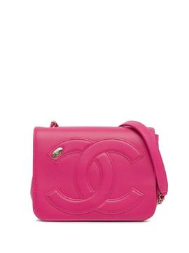 CHANEL Pre-Owned 2019 Umhängetasche mit CC Mania Flap Umhängetasche - Rosa von CHANEL Pre-Owned