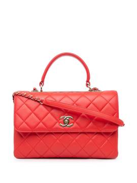 CHANEL Pre-Owned 2019 Medium Lambskin Trendy CC Flap satchel - Rot von CHANEL Pre-Owned