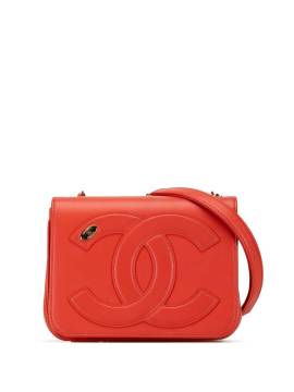 CHANEL Pre-Owned 2019 Umhängetasche mit CC Mania Flap Umhängetasche - Rot von CHANEL Pre-Owned