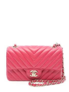 CHANEL Pre-Owned 2019 Schultertasche mit V-Steppung - Rosa von CHANEL Pre-Owned