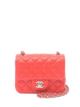 CHANEL Pre-Owned 2019s mini Matelassé-Schultertasche - Rot von CHANEL Pre-Owned