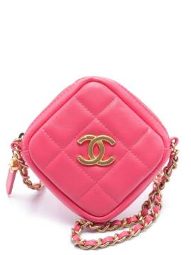 CHANEL Pre-Owned 2020-2021 Schultertasche mit Kette - Rosa von CHANEL Pre-Owned