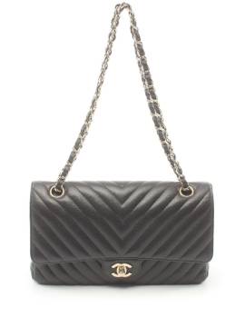 CHANEL Pre-Owned 2020-2021 Schultertasche mit V-Steppung - Schwarz von CHANEL Pre-Owned