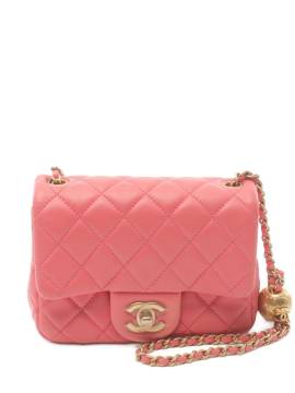 CHANEL Pre-Owned 2020-2021 Mini Classic Flap Schultertasche - Rosa von CHANEL Pre-Owned