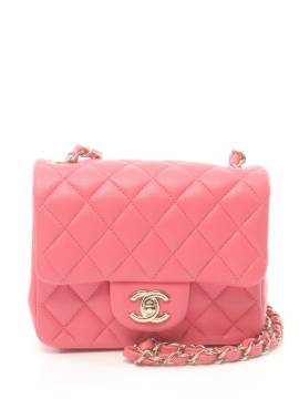 CHANEL Pre-Owned 2020-2021 Mini Classic Flap Schultertasche - Rot von CHANEL Pre-Owned