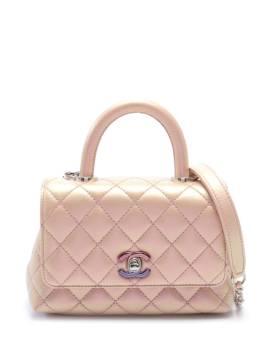 CHANEL Pre-Owned 2020 extra mini Coco Handle Handtasche - Rosa von CHANEL Pre-Owned