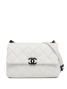 CHANEL Pre-Owned 2020 gesteppte My Everything Flap Umhängetasche - Weiß von CHANEL Pre-Owned