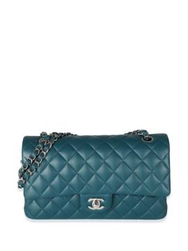 CHANEL Pre-Owned 2020 mittelgroße Double Flap Schultertasche - Blau von CHANEL Pre-Owned