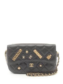 CHANEL Pre-Owned 2021-2022 Schultertasche mit Rautensteppung - Schwarz von CHANEL Pre-Owned