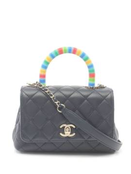 CHANEL Pre-Owned 2021-2022 mini Coco Handtasche - Blau von CHANEL Pre-Owned