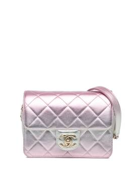 CHANEL Pre-Owned 2021-2023 mini Like a Wallet Flap Umhängetasche - Rosa von CHANEL Pre-Owned