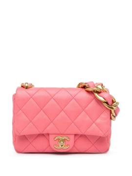 CHANEL Pre-Owned 2021-2024 Small Quilted Lambskin Funky Town Flap shoulder bag - Rosa von CHANEL Pre-Owned