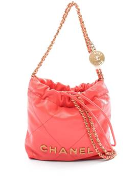 CHANEL Pre-Owned 2021 22 Schultertasche - Rosa von CHANEL Pre-Owned