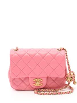 CHANEL Pre-Owned 2021 Schultertasche mit Rautensteppung - Rosa von CHANEL Pre-Owned