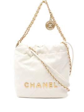 CHANEL Pre-Owned 2021 Mini-Tasche 22cm - Weiß von CHANEL Pre-Owned