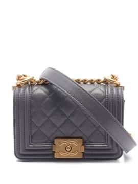 CHANEL Pre-Owned 2021 Mini Schultertasche - Grau von CHANEL Pre-Owned