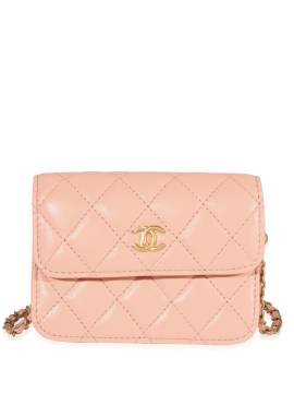 CHANEL Pre-Owned 2022 Pearl Crush Clutch - Rosa von CHANEL Pre-Owned