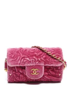 CHANEL Pre-Owned 2022 Mini Tasche aus Samt - Rosa von CHANEL Pre-Owned