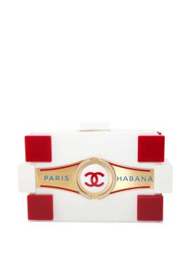 CHANEL Pre-Owned Boy Brick Havana By Night Clutch - Rot von CHANEL Pre-Owned