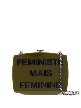 CHANEL Pre-Owned Pre-owned Feministe Feminine Clutch - Grün von CHANEL Pre-Owned