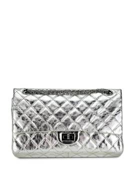 CHANEL Pre-Owned Gesteppte 2.55 Schultertasche - Silber von CHANEL Pre-Owned